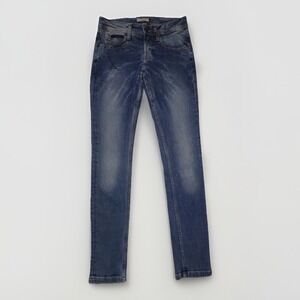 Burberry‎ Brit Blue Washed Denim Langley Skinny Leggings Size 25
